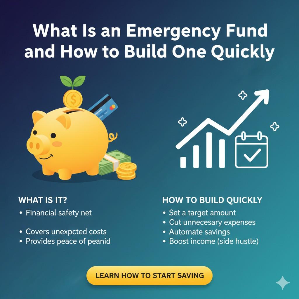What Is Emergency Fund and How to Build One Quickly