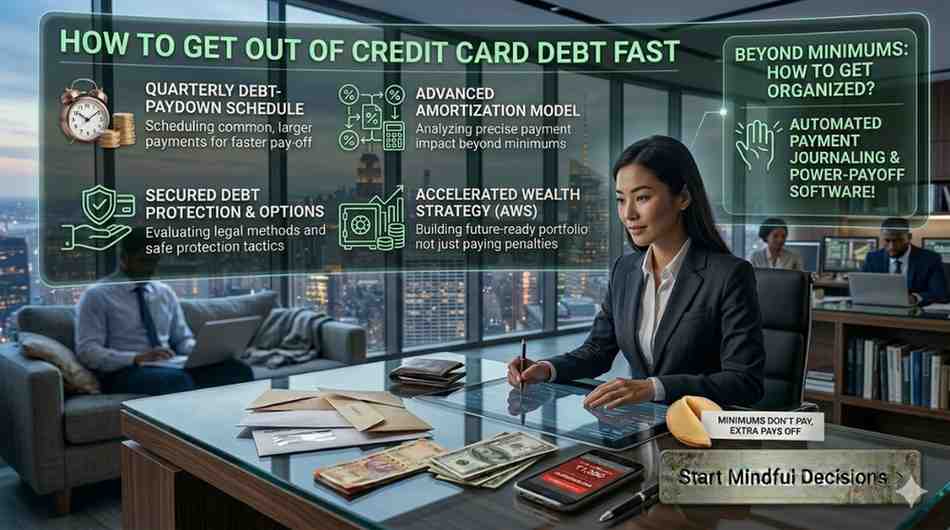 How to Get Out of Credit Card Debt Fast Minimum Payments