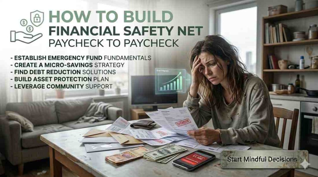 How to Build Financial Safety Net Paycheck to Paycheck 2026